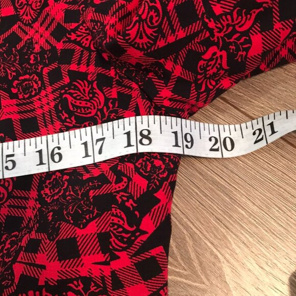 JONES NEW YORK Women's Blazer Jacket Long Red and Black US Size 8 - Picture 5 of 8